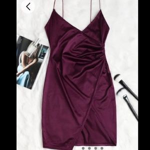 Silky Slip Party Dress